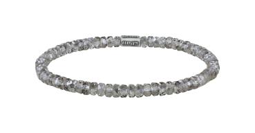 Grau - Petit Glamour d'Afrique Armband von Konplott